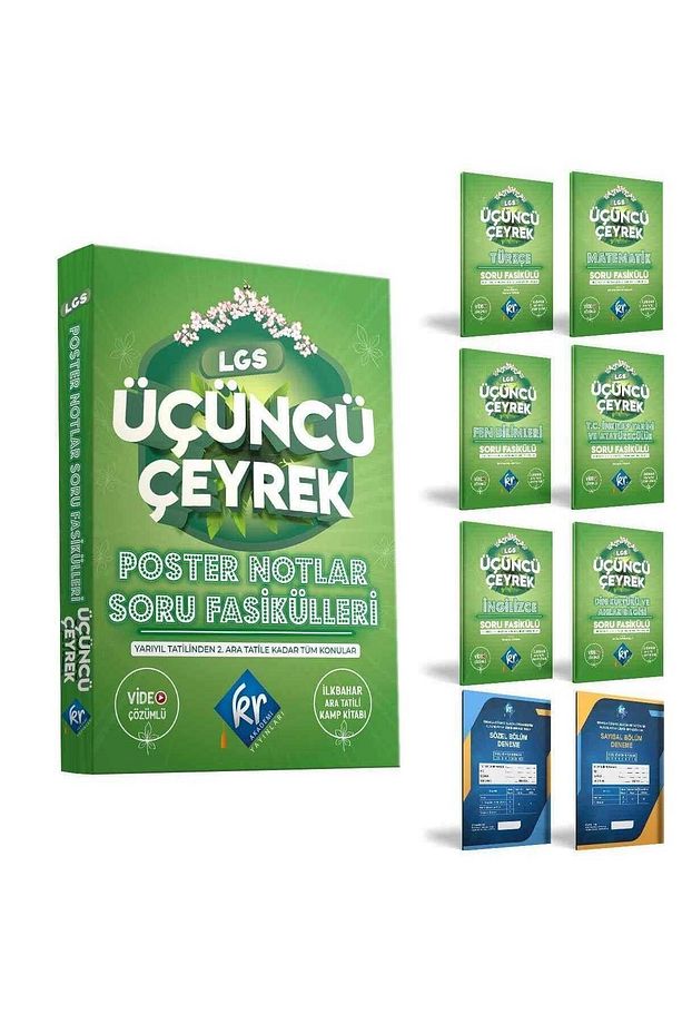 2026 Lgs Tam Set Konu Anlatımlı Poster Notlar Ve Çeyrekler Halinde Soru Fasikülleri Video Destekli - 6