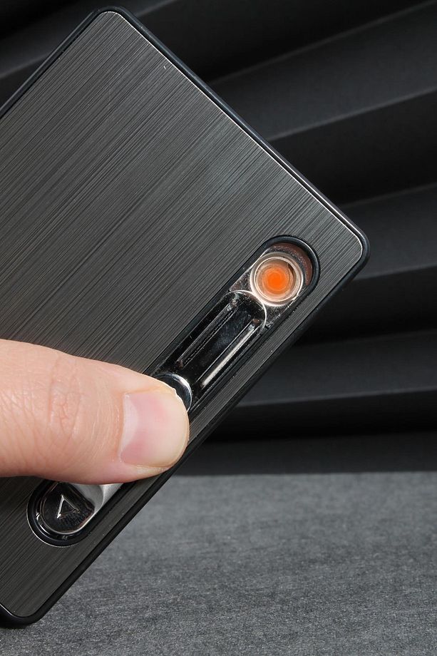Usb Şarjlı Sigara Tabakası Çakmak El Fenerli 885usbtabaka - 2