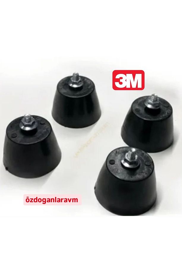 3M  Yüksek Yer Titreşim  Klima Dış Ünite Yer Takozu 4 Adet - 1