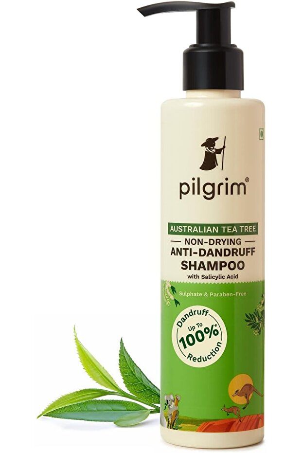 Australian Tea Tree Non-Drying Anti-Dandruff Shampoo Prevents Dandruff 200 ml
