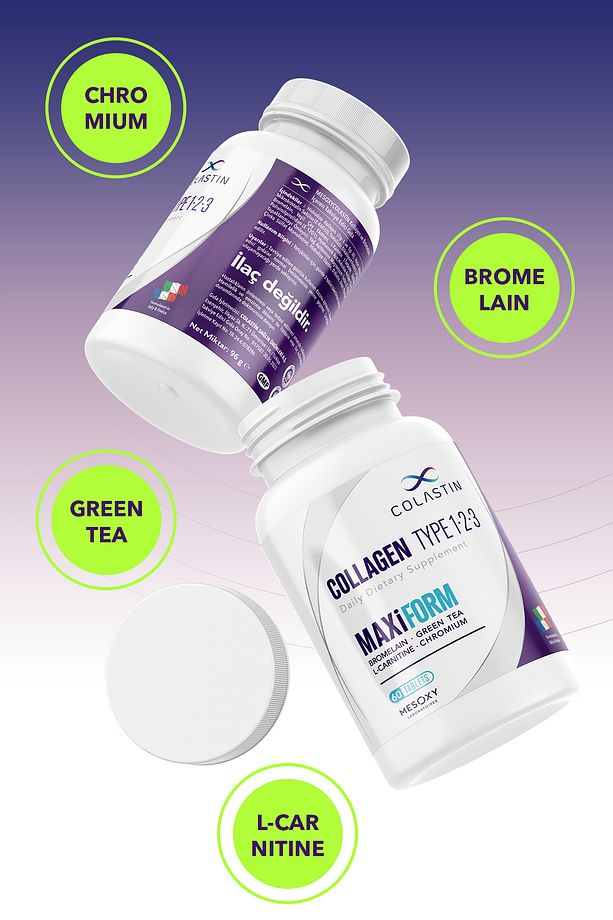 Maxiform Kolajen Tip 1 · 2 · 3 Güzellik Ve Form Bir Arada | 3 Al 2 Öde | 180 Tablet - 6
