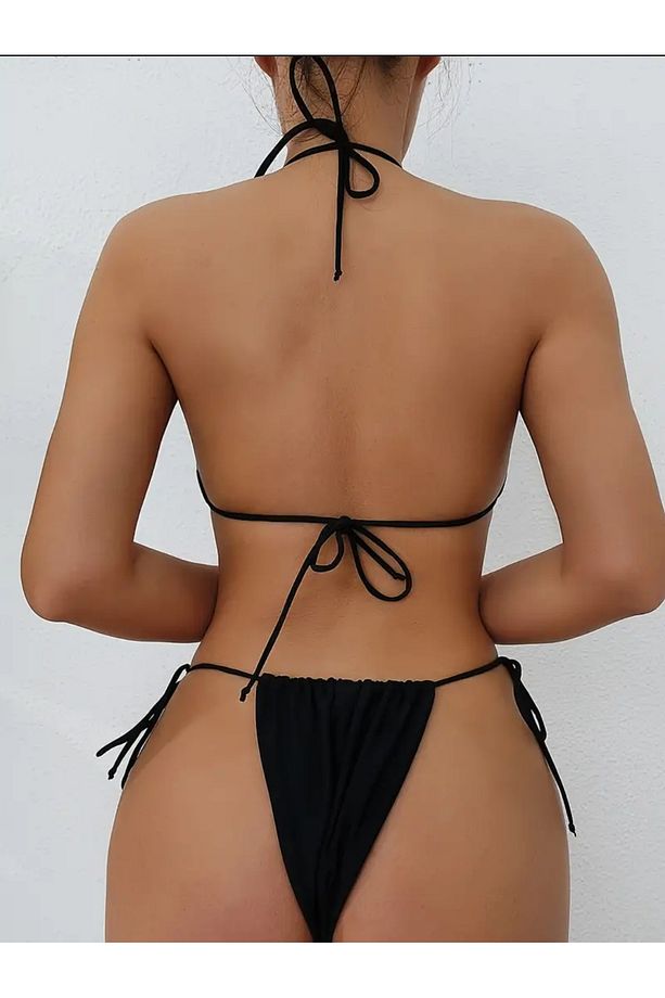 Moda şık bikini takım - 4