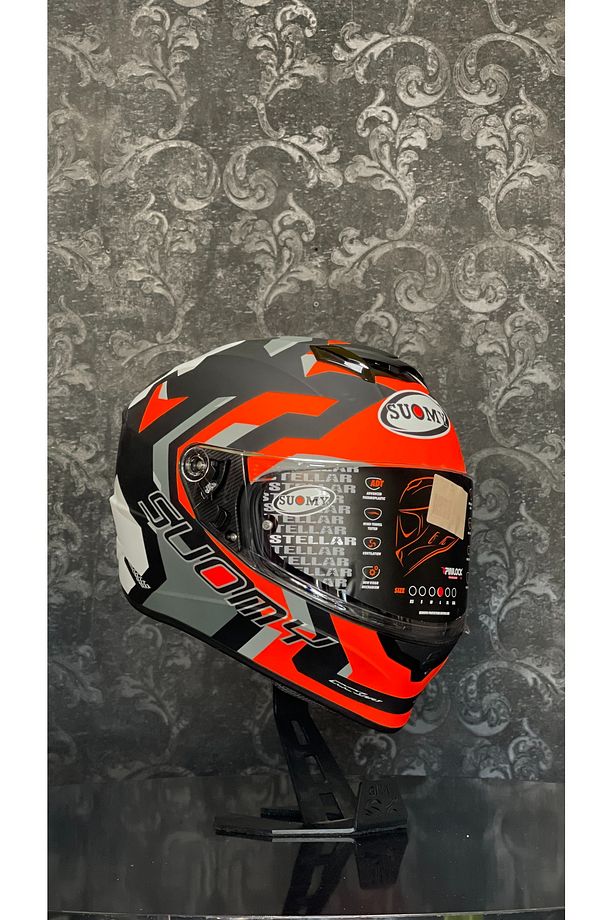 Stellar Swift Mat Güneş Vizörlü Fullface Kask - 1