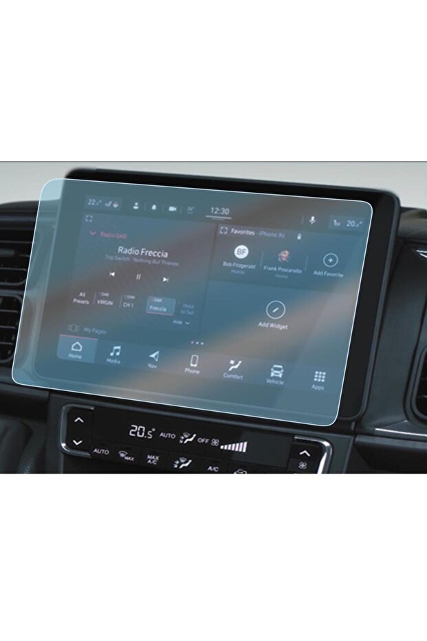 فيات دوكاتو فان 10 بوصة واقي شاشة ملاحة الوسائط المتعددة - 2