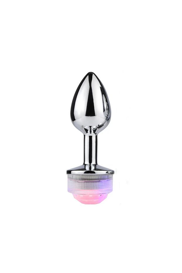 Işıklı Metal Anal Plug