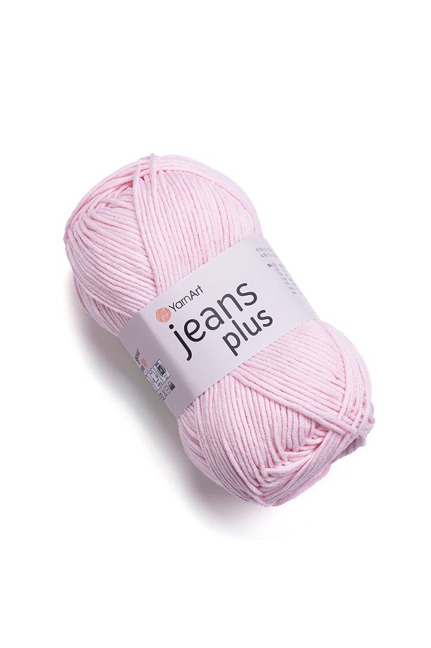 Jeans Plus - El Örgü Ipi Açık Pembe-18 - 1