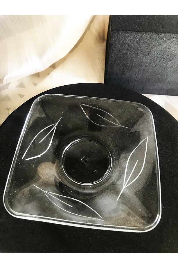 kare 6 lı çay tabağı - 2
