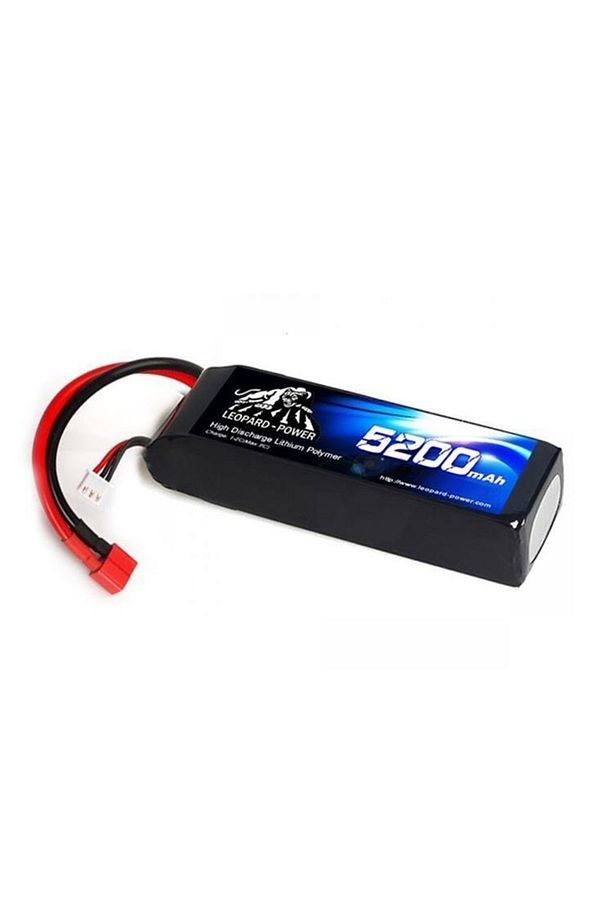 5200 Mah 22.2v 6s 40c Lityum Polimer Lipo Batarya Pil T Plug - 2