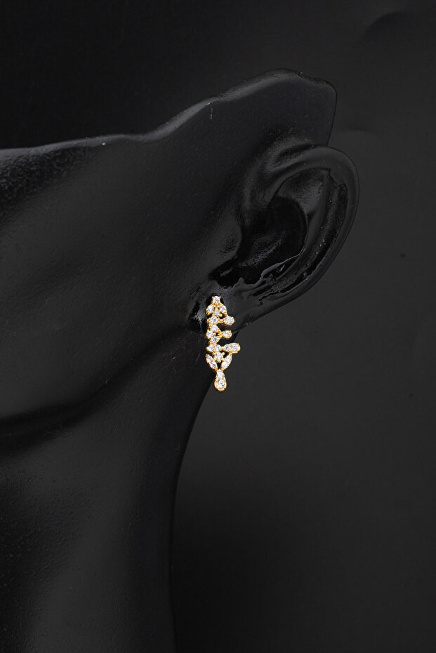 Damla Model 14 Ayar Altın Üçlü Set - 7