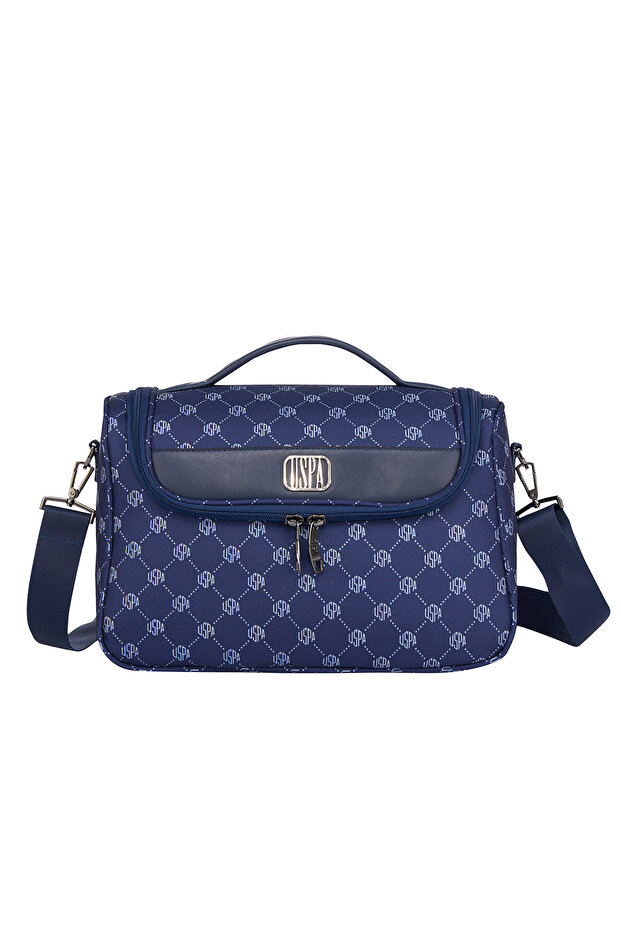 Us Polo Assn 24639-24641-24640-24642 Makeup Bag Clutch Bag Dark Blue