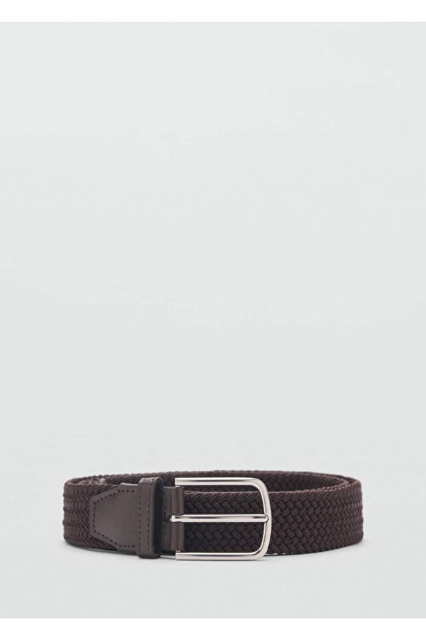 Örgü desenli elastik kemer - 2