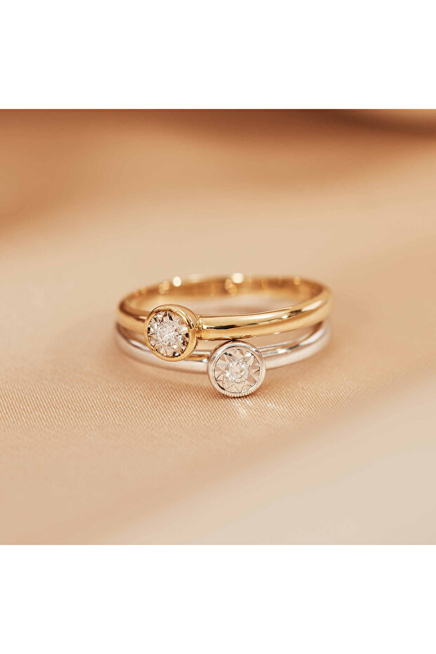 Peace 14 Karat Ring 58 - 6