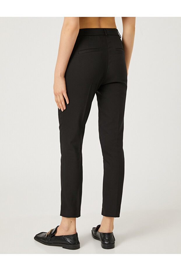Basic Fabric Trousers Normal Waist - 4