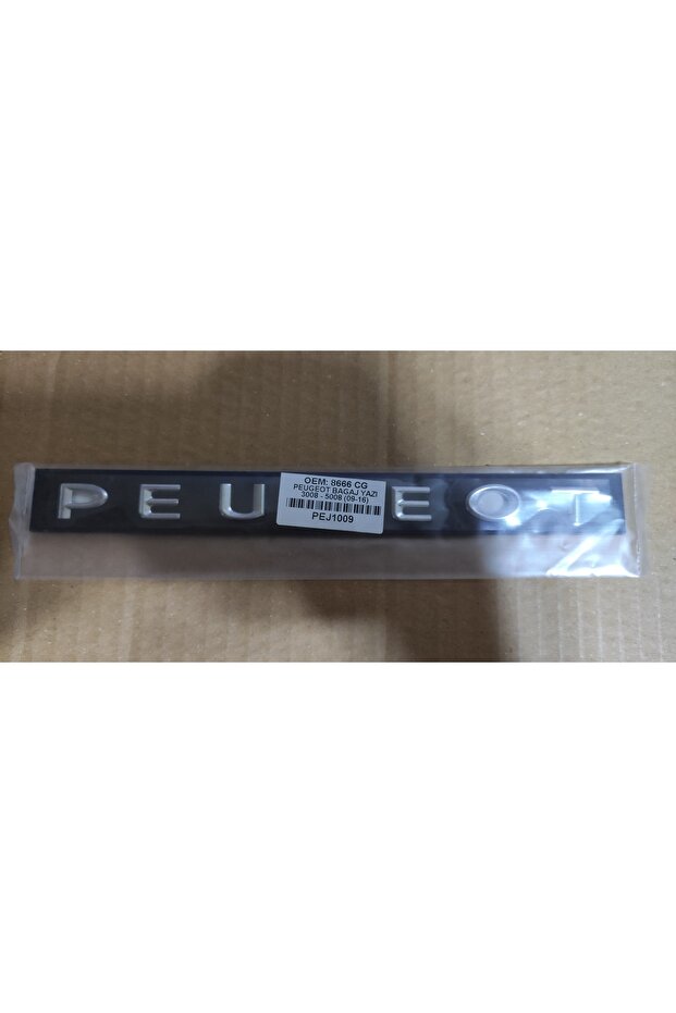 Pejo Lettering Peugeot 2009-2016 Compatible 3008 5008 Case Logo Lettering