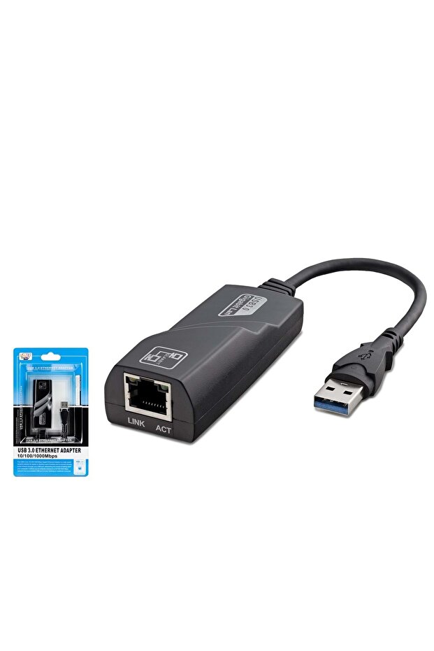 بطاقة إيثرنت USB3.0 Hdx5265 بسرعة 10/100/1000 ميجابت في الثانية