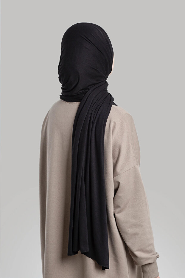 Penye Şal - Siyah - 3