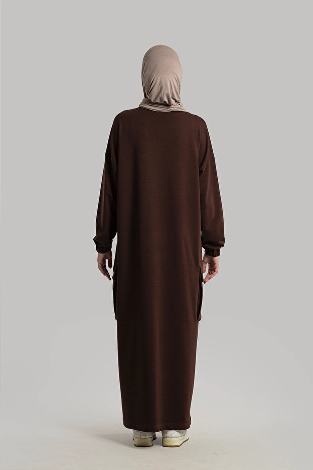 Kargo Cep Sweat – Acı Kahve - 4