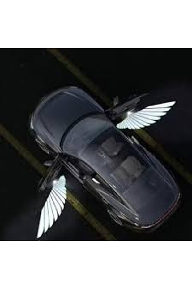 MELEK KANATLI Pilli Kapı Altı Sensörlü Logo - 1