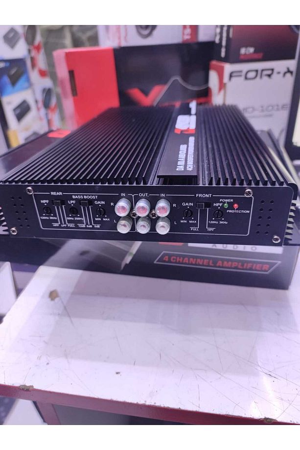 danger audıo da80.4 ab class3400 watt 4x80 rms 2 yıl garantili 4 kanallı amfi - 3