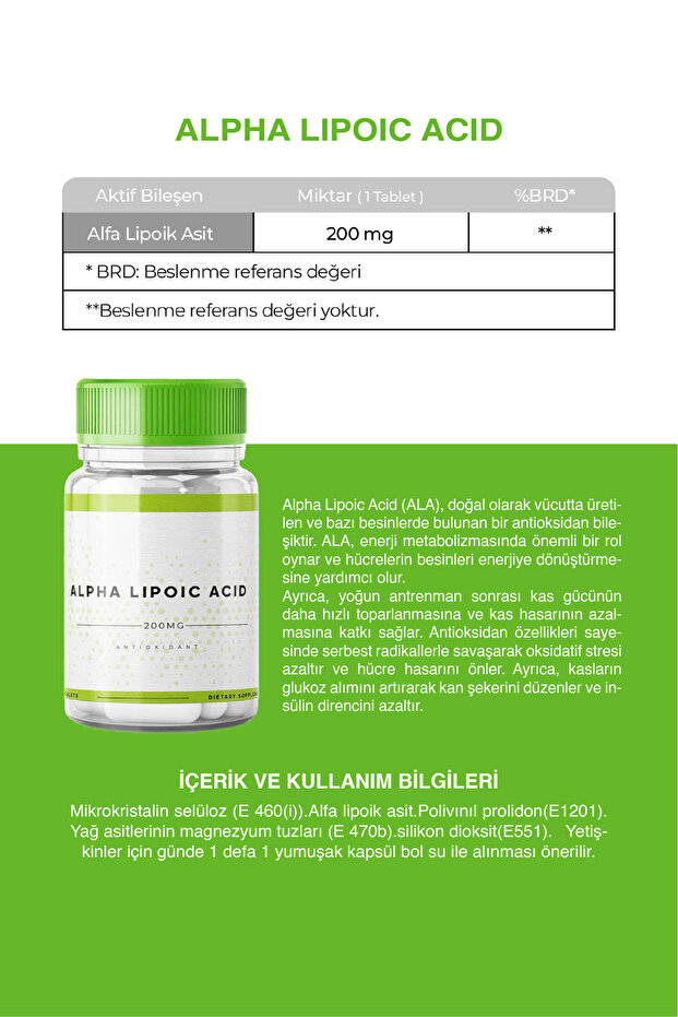 ALPHA LIPOIC ACID 45 TABLet - 1