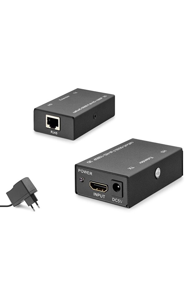 HDX1342 موسع HDMI بطول 60 متر - أسود