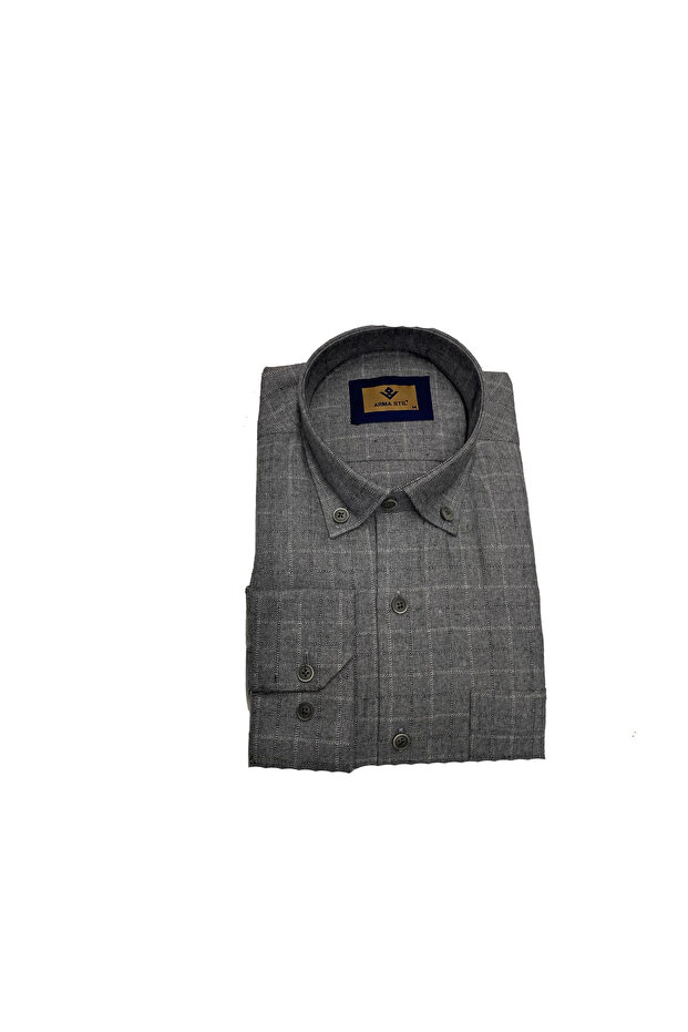 Men's Winter Wool Shirt-Mk77