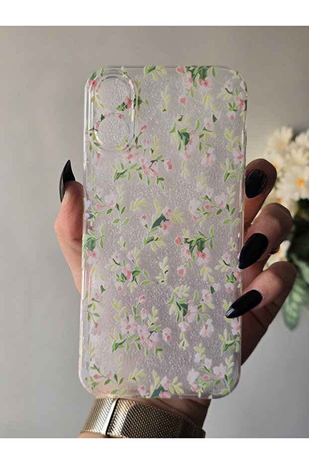 حافظة هاتف شفافة منقوشة متوافقة مع هاتف Iphone 16 PLUS - 2