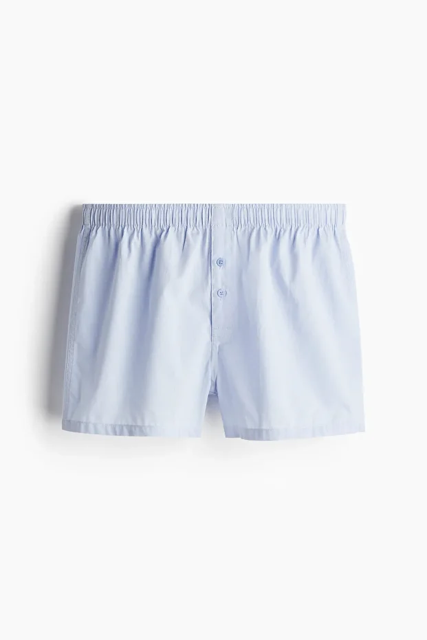 5’li Pamuklu Dokuma Boxer Şort - 4