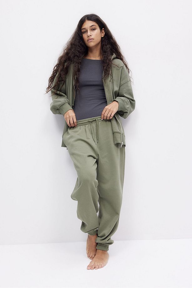 Yüksek Belli Jogger Pantolon - 1