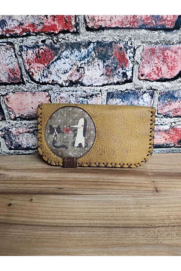 Women's Cat Dog Patterned Wallet