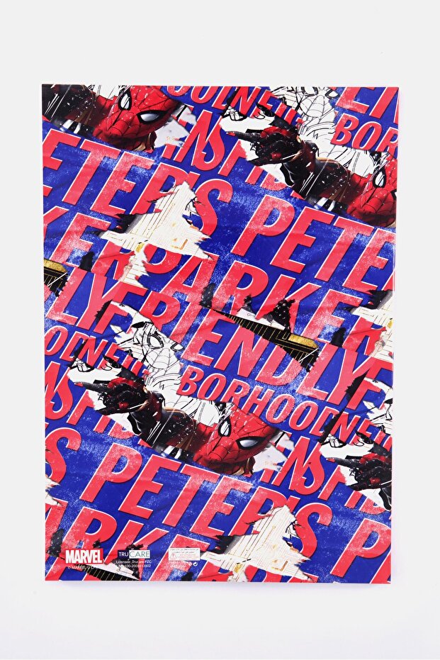 Spiderman Hero A4 Notebook English, Red - 2