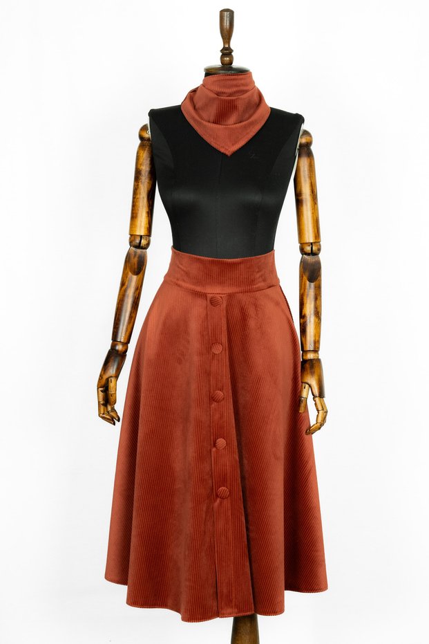 Velour Skirt
