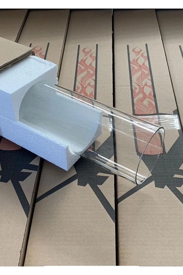 Füze Pelet Soba Camı Borusu 60cm - 2