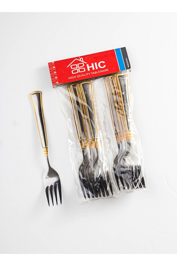 12-Piece Stainless Steel Dinner Fork Set