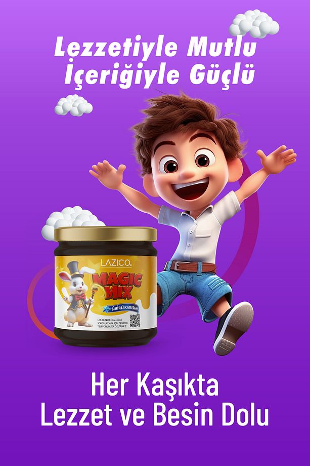 Magicmix Kakaolu & Karadut Pekmezli Bitkisel Karışımlı Geleneksel Gıda 240 gram - 4