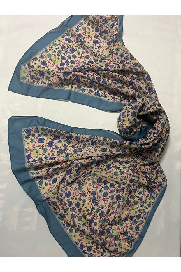 شال منقوش عرقيًا مقاس 75 × 190 مم