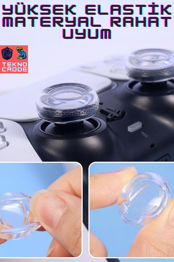 Ps5/Ps4/Xbox One/X-S/Series S/Series X/Switch PRO Uyumlu Joystick Analog Koruyucu - 5