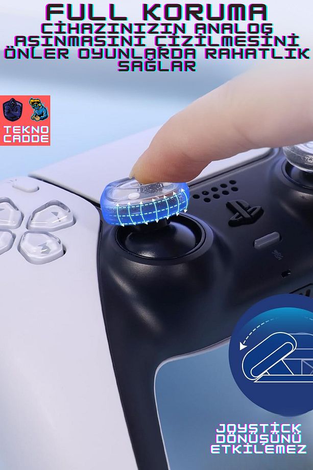 Ps5/Ps4/Xbox One/X-S/Series S/Series X/Switch PRO Uyumlu Joystick Analog Koruyucu - 3