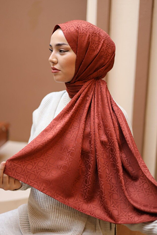 Deluxe Şal - Taba - 4