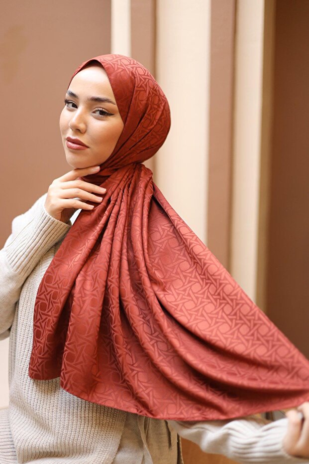 Deluxe Şal - Taba - 5