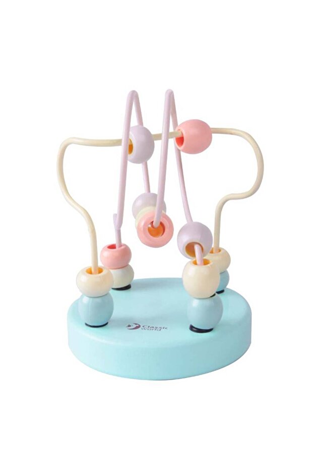 قاعدة أكواب صغيرة من الخرز - قطعة واحدة - متنوعة - 6