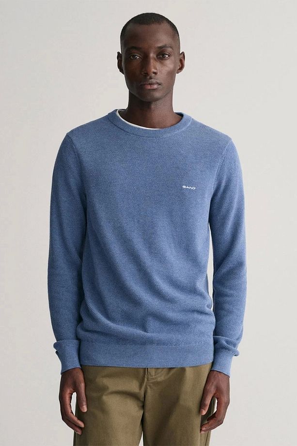 Erkek Mavi Regular Fit Kazak - 2