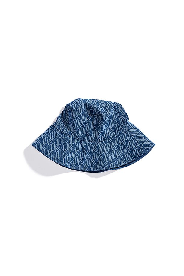Monogram Denim Bucket Şapka - 4