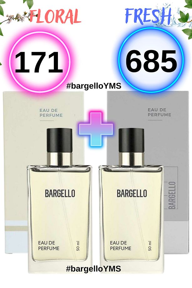 171 Floral Kadın 50ml ve 685 Fresh Erkek 50ml Parfüm - 1