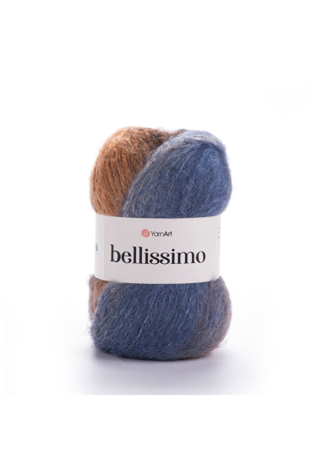 Bellıssımo - Ebruli El Örgü Ipi Ebruli-1417 - 1