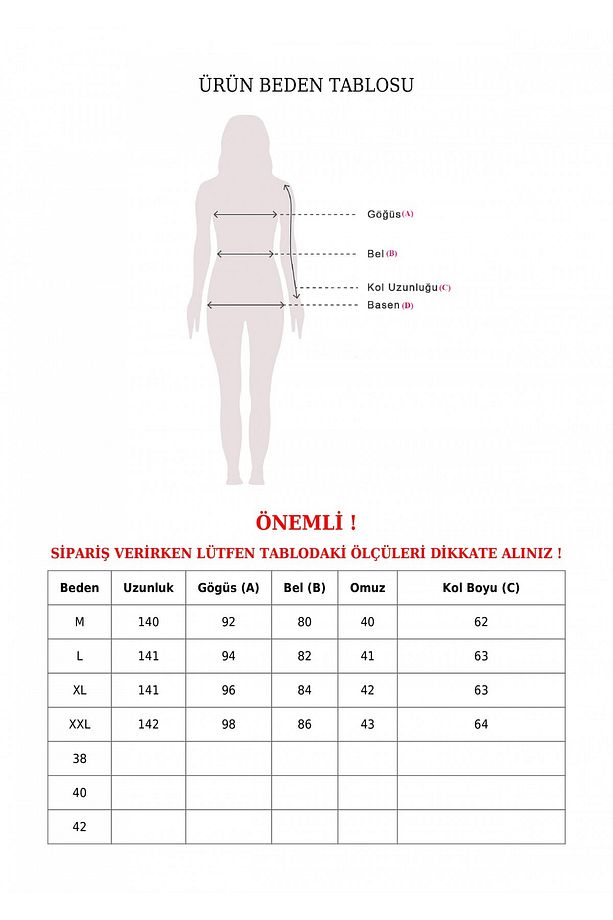 Kemeri Taşlı Önü Pileli Tesettür Elbise -Açık Kahve - 3