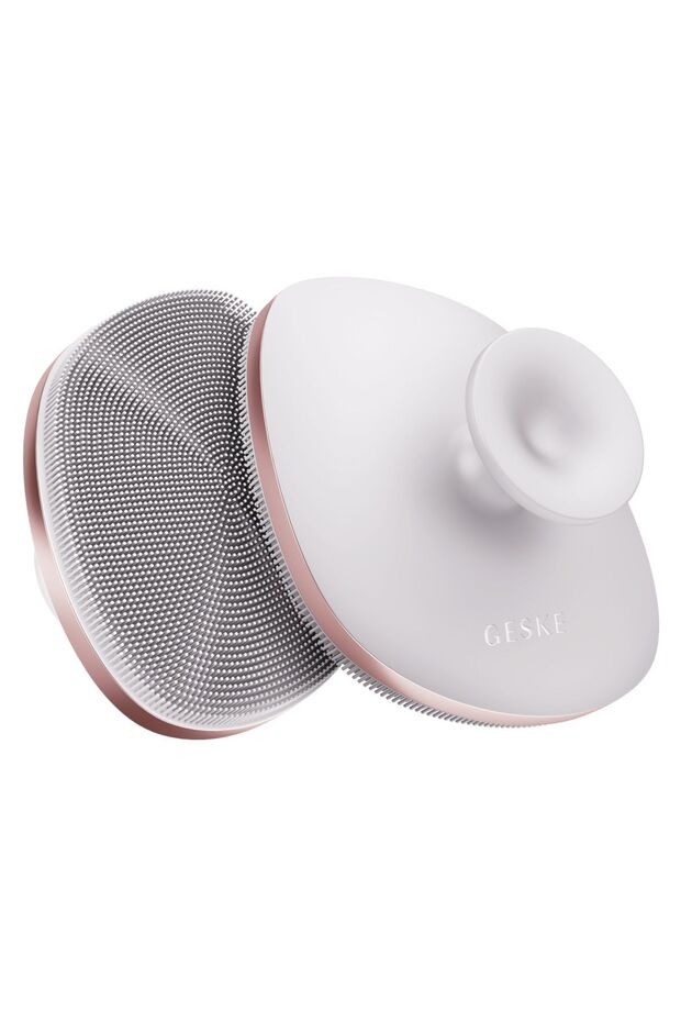 Body Cleansing Brush (Soft Silicone with Metal Detail) Body Brush