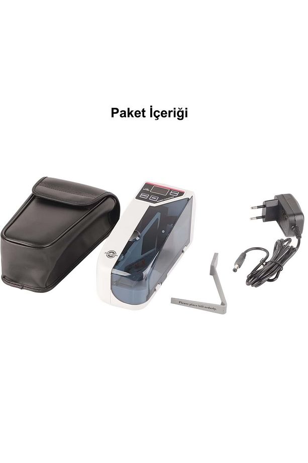 Kağıt Para Sayma Makinesi Mini Taşınabilir UV Lamba Para Kontrol - 8