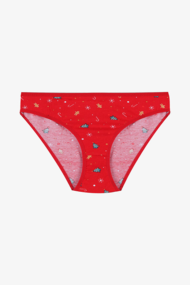 Kadın 3'lü Pamuklu Basic Külot - 6