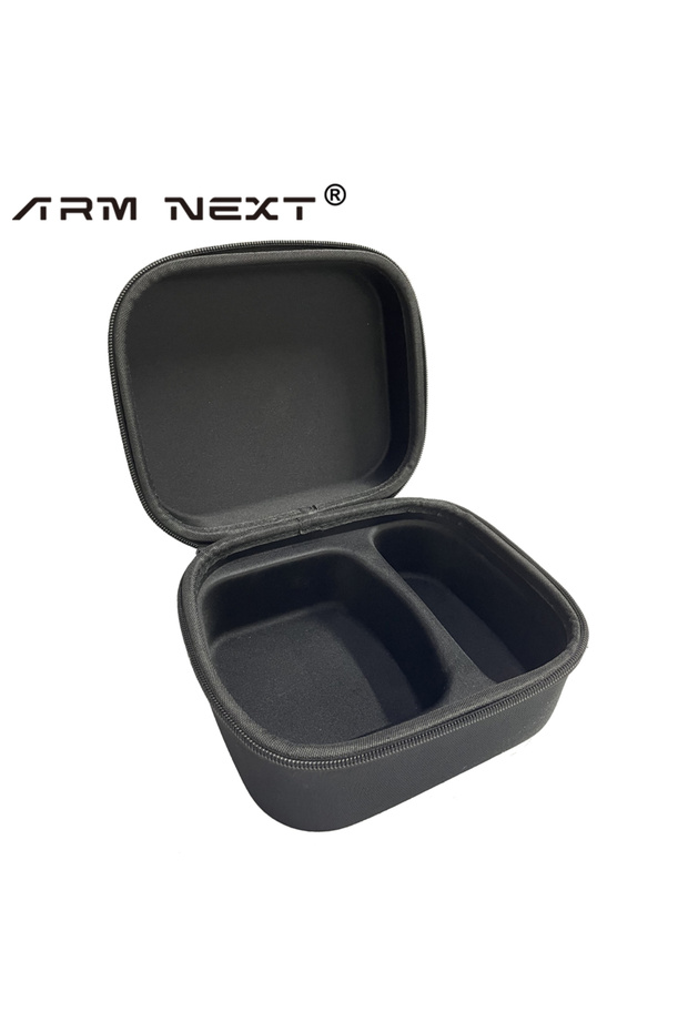 Black Hard Storage Travel Case for Electronic Shooting Earmuffs Compatible Impact Hearing Protection